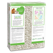 Carefresh White Natural Paper Small Pet Bedding, Odor Control 50L | 2X more absorbent, 99% dust free, odor control, Biodegradable, compostable, For hamsters, rabbits and guinea pigs