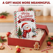 Merry Christmas Gift Card Book For Teens, Adults, 24 Pages Gift Card Holder | 5x7 Inches Christmas Gift Card Book For Adults, Kids, Teens; Easy to Gift, Stocking Stuffers For Teen Girls, Trendy Stuff