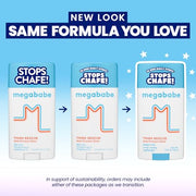 Megababe Thigh Rescue Anti-Chafe Stick | Prevents Skin Chafe & Irritation | Thighs, arms, Bra-Lines & More