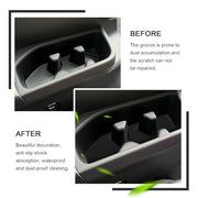 Grand Highlander 2024 2025 2026 Door Slot Mats 20Pcs/Set Black Accessories | Fits Toyota Grand Highlander, Center Console Liners, Non-Slip Mats, Door Liner Mats, 2026 Grand Highlander Accessories