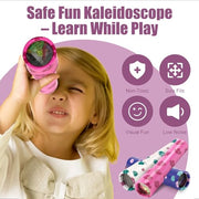 Leaf Pattern Kaleidoscopes 12 Pcs Retro Educational Toys | Educational toys for children, palm leaf design, birthday party supplies, school prizes, Christmas stockings