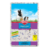 Kaytee Clean & Cozy Lavender Paper Bedding for Guinea Pigs, 49.2 Liters | Fresher habitats with rabbit bedding. Hamster bedding for small pets. 99% dust-free, absorbs 6x, lavender bedding