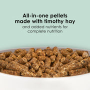 Kaytee Rabbit Food, Timothy Complete Rabbit Food Pellets, 9.5 Pounds | Bunny food for digestion support. Pelleted rabbit feed with timothy hay. High fiber, rabbit pellets, natural chewing
