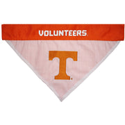 Pets First Collegiate Pet Accessories, Reversible Bandana, Tennessee Volunteers Size Small/Medium