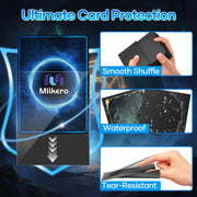 500 Counts Black Card Sleeves, Matte Card Sleeve Deck Card Protectors, Trading Card Sleeves Fit for MTG, TCG and Sports Cards