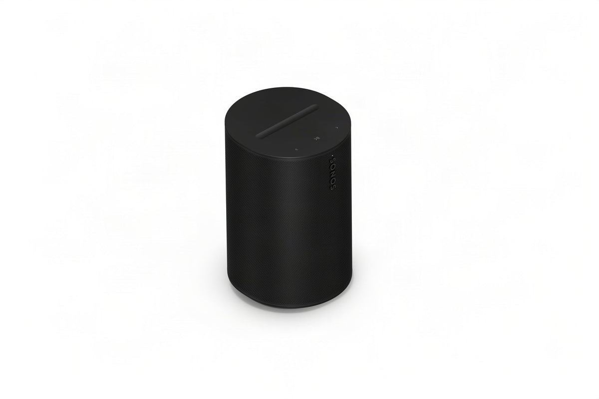 Sonos Era 100 SL Compact, Microphone-Free Speaker - Black | Dual angled tweeters and a powerful midwoofer | Pair Two for Stereo or Add as Soundbar Rears | WiFi | Bluetooth