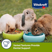 Vitakraft Menu Rabbit Food 5 lb. | Nutrient-Rich Pellet Blend, Fiber-Focused Formula, Daily Diet, Resealable Bag, 5 lb Pack