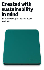 Amazon Plant-Based Leather Case- Lightweight, Protective Cover Designed with Sustainability in Mind for Kindle Paperwhite and Kindle Colorsoft