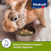 Vitakraft Menu Rabbit Food 5 lb. | Nutrient-Rich Pellet Blend, Fiber-Focused Formula, Daily Diet, Resealable Bag, 5 lb Pack