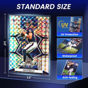 600ct Clear Card Sleeves for Trading Cards, Baseball Sports Soft Sleeves | Ultra Soft Plastic Card Protector Sleeve, Soft Sleeves for Football, MTG, PKM, Game, Standard Cards