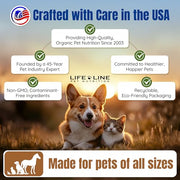 Life Line Organic Ocean Kelp Supplement for Dogs, Cats, Horses & Livestock | Natural Source of Iodine for Skin, Shiny Coat & Immune Support | Helps Reduce Tartar, Shedding & Aids Digestion – 1.5 lb