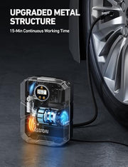 AstroAI S1 Tire Inflator Portable Air Compressor 12V DC with Digital Gauge | Preset Pressure Auto Shut-Off LED Light Fast Inflation, 150 PSI Compact Air Pump for Car Tires, Motorcycles, Bikes, Balls