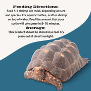 Fluker's Freeze Dried River Shrimp, Nutrient-Packed, Ideal for Lizards, Reptiles, Birds, Fish, Hedgehogs, 1 Oz