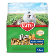 Kaytee Fiesta Mouse & Rat Food, Nutritious Blend, 4.5 Pounds | More mealtime fun. Mouse food blend. Fruits, veggies, rat enrichment