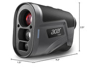 Acer Gadget Golf Rangefinder with Slope On/Off, 800/1200Yards, Golf Gifts | 6X Magnification with Flag Pole Locking Vibration, Rechargeable Battery with Magnetic Stripe, Golf Accessories for Men.