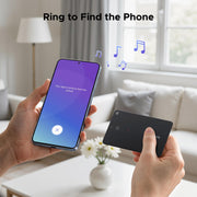 UGREEN FineTrack Slim S (Samsung Only) Wallet Tracker Card, | 1-Year Rechargeable Bluetooth Tracker Card Finder Work with Samsung SmartThings APP for Galaxy S25/S24 Ultra -1.7mm