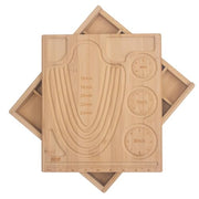 Bead Organizer Box with Bead Board, Necklace Bracelet Making, 17-Grid | Jewelry Organizers and Storage, Beading Kits, Bead Box, Jewelry Making Supplies, Beads Lover Start Kits, Bamboo Making