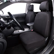 Flying Banner Car Seat Covers Front Seats Rear Bench Polyester car seat Protectors Easy installations Rear Bench Split Classic Man Lady Truck Soid Black