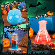 Alritz Science Potion Kits with Cauldron for Kids Ages 8+ | 23 Magic Mix Bottles, Witches Cauldron, Fun Science Experiment, Party Activity Toy