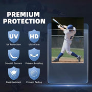 100ct Semi Rigid Card Holders & 100ct Card Sleeves for PSA Graded Cards | PSA, SGC, BGS, CSG Graded Card Submissions, Semi Rigid Baseball Card Sleeves Protectors, PSA Graded Trading Cards Sleeves