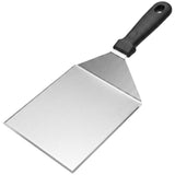 Cuttte Extra Wide Metal Smash Burger Spatula with Beveled Edges 6 x 5inches | Heavy Duty Stainless Steel Large Metal Spatula for Grill, Griddle, Pizza, Fish, Meat, Pancake Flipper Turner, Dishwasher Safe