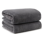 Orighty Bath Towels, Soft Feel Bath Towel, 2 Pack (27'' x 54'') | Highly Absorbent, Quick Drying Microfiber Towels for Body, Sport, Yoga, SPA, Fitness, Bathroom - Grey