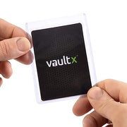 Vault X 35pt Toploaders (50 Pack) 3" x 4" Rigid Card Holders for TCG | Protects & displays cards, 35pt rigid. Seamless, crystal-clear 3" x 4" toploaders. 50-pack for sports cards & collectors.