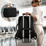 MATEIN Carry on Backpack, Extra Large Expandable Travel Backpack for Men | Airplane Approved, Weekender Bag for Women, mochila de viaje, Water Resistant, Lightweight Daypack for Flight, 40L, Black