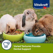 Vitakraft Menu Rabbit Food 5 lb. | Nutrient-Rich Pellet Blend, Fiber-Focused Formula, Daily Diet, Resealable Bag, 5 lb Pack