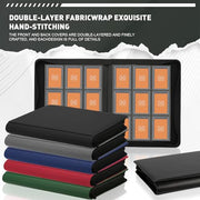 Toploader Binder,Trading Card Binder Storage Hold up 288 Cards 9-Pocket Top Loader Binder with Sleeves for 3"x4" Rigid Toploaders Hard Cases (9Black)