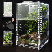 Acrylic Jumping Spider Habitat, Insect Terrarium, Bug Enclosure, Praying Mantis Habitat, Frog Enclosure