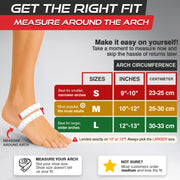 Sleeve Stars Ankle Brace Men & Women Support (Single/M:10"-12"/Black) | Plantar Fasciitis, Adjustable Strap, Sprained Wrap, Customizable Foot Support, Achilles Tendonitis Relief, Compression Sleeve