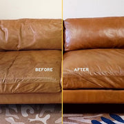 Leather Honey Leather Cleaner – Non-Toxic & Made in the USA Since 1968 | Deep Cleans Leather, Faux Leather & Vinyl – Restore Couches, Car Seats, Purses, Shoes & Bags. For Any Color, Including White