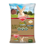 Kaytee Rabbit Food, Timothy Complete Rabbit Food Pellets, 9.5 Pounds | Bunny food for digestion support. Pelleted rabbit feed with timothy hay. High fiber, rabbit pellets, natural chewing