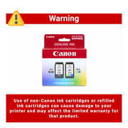 Canon PG-243 / CL-244 Genuine Ink Value Pack (2 Cartridges), Compatible with iP2820, MX492, MG2420/2520/2920/2922/2924/3020/2522/2525, TS3120/302/302a/202/4520/3320