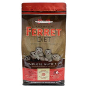 Marshall Pet Products Premium Ferret Diet, 4 lbs Pellet Bag, Complete Nutrition Formula - Single Food Bag