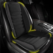 kingphenix Car Seat Cushion with Back Support Pillow, Memory Foam, Black | Memory Foam Car Cushion for Long Driving, Truck, Office Chair, Tailbone and Lower Back Support