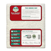 Oxbow Small Animal Bedding, Hamster, Guinea Pig, Rabbit, White, USA, 72 L | Pure Comfort, Hamster Bedding, Guinea Pig Bedding, Low Dust, Virgin Paper, Litter Box, Bunny, Rats, Gerbils, Chinchillas