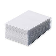 Vault X Exact Fit Inner Sleeves (500 Pack) Clear for Trading Cards | Double-sleeve cards inside toploaders & holders. Perfect-fit clear inner sleeves, acid-free. 500-pack, archival-safe.