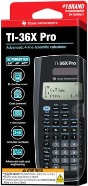 Texas Instruments TI-36X Pro Engineering/Scientific Calculator | 9.7 Inch | Black.