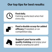 Formula 707 Calming Supplement for Horses, 5 lb, 40 Servings – Focus Aid