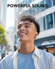 Soundcore P30i by Anker Noise Cancelling Earbuds, Hands-Free Viewing | Strong and Smart Noise Cancelling, Powerful Bass, 45H Playtime, 2-in-1 Case and Phone Stand, IP54, Bluetooth 5.4