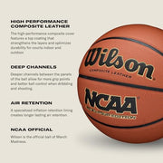 WILSON NCAA Final Four Edition Indoor/Outdoor Basketball Size 6 + Size 7