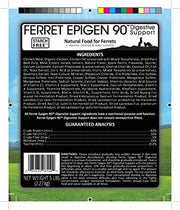 Wysong Ferret Epigen 90 Digestive Support - Dry Ferret Food - 5 Pound Bag(Pack of 1)