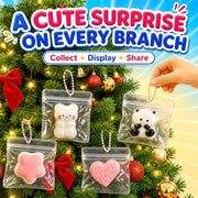 2026 Christmas Kawaii Squishy Advent Calendar for Kids | 24 daily surprise squishies in blind bags with Reusable PVC Bags, Stocking Stuffers Party Favors for Girls Boys