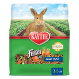 Kaytee Fiesta Rabbit Food, Supports Dental Health and Digestion | Fun at feeding time. Small animal food with bunny enrichment. Shapes, textures, fruits and veggies