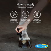 Farnam Horseshoer's Secret Deep-Penetrating Hoof Conditioner 32 Ounces | Conditions Dry Hooves, Prevents Cracks, Splits & Contracted Heels, Contains Avocado, Glycerine & Mineral Oils, Fast Absorbing