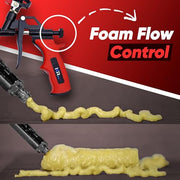 Expanding Spray Foam Gun, 1 Insulation Dispensing Guns + 9 Extenders | Heavy Duty Metal Body Dispensing Foam Gun insulation Applicator, Suitable for Caulking, Filling, Sealing, Heat insulation