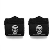Gymreapers Weightlifting Wrist Wraps (IPF Approved) Professional Quality Wrist Support with Heavy Duty Thumb Loop - Best Wrap for Powerlifting Competition, Strength Training, Bodybuilding
