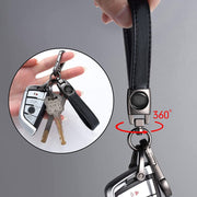 EULIX Car Keychain Compatible with BMW Series Key Chain Ring Accessories for Man and Woman Interior Accessories Black